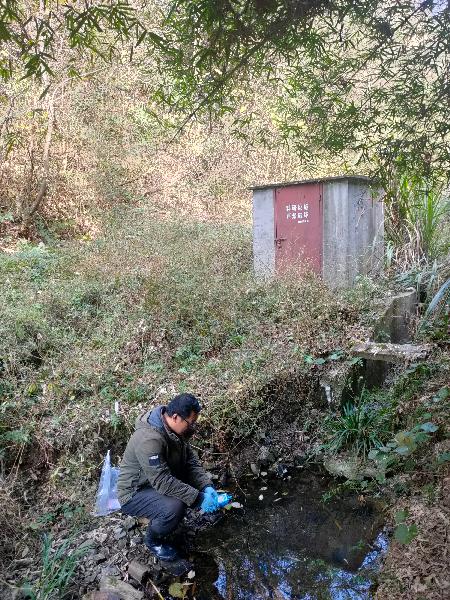 水质监测点伏岭-工作照片